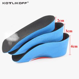 Heads Kotlikoff Height Increase Insole 2/3/4cm Height Lift Shoe Heel Cushion Insert Taller Heel Pad Elevator Insoles Foot Pads Unisex