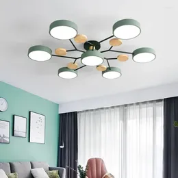 Chandeliers Modern Living Room Bedroom Villa LED Ceiling Lamps Restaurant Lighting El Apartment Chandelier Lights Indoor