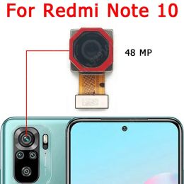 Modules Original Rear Back camera For Xiaomi Redmi Note 10 Main Backside View Big Module Flex Replacement Repair Spare Parts