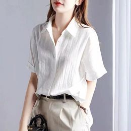 Women's Blouses Design Sense Niche Women Fashion Loose Fit Long Sleeved Sunscreen Shirt Coat Female Spring Autumn Annals Korean Blouse