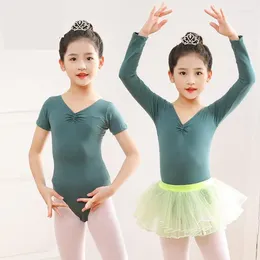 Stage Wear 4 Colours Girls Ballet Dance Dress Tulle Tutu Dancewear Kids Ballerina Dancing Costumes Performance Cotton