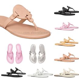 free shipping slippers for woman sandal slides slip Black pink silver gold womens slipper famoius summer slider sandalias sandles Flip flops women beach sandals