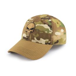 Caps Adjustable Tactical Baseball Caps Military Skull Trucker Snapback Outdoor Sports Running Hiking Sun Hats For Men Women