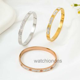 High Quality Luxury Bangle carter New Full Sky Star Bracelet Stainless Steel Nail Card Home grade Fashion Charm Hot Selling