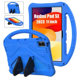 Case Case for Redmi Pad SE 2023 (11 inch) EVA Shockproof Protective Case with Stand Handle for Xiaomi Redmi Pad SE Tablet kids cover