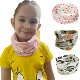 Accessories 100% Cotton Baby Scarf Baby Muffler Autumn Winter Kids Neck Gaiter Boys Girls Neckerchief Children Scarves