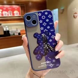 Cool Fashion Bear Phone Cases Designer Cute Cartoon For iPhone 14 pro max 13 11 12AAA