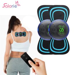 Massager 1/3/4/5 pcs Mini Portable Electric EMS Pulse Neck Massager Cervical Back Muscle Pain Relief Tool Shoulder Leg Body Massage Relax