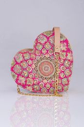 Shoulder Bags 2024 Women Heart Bag Fashion Quality Detail Summer Season Stylish Strap 140 Cm Zipper 25x23x8 Clothing Cool Elegant TR