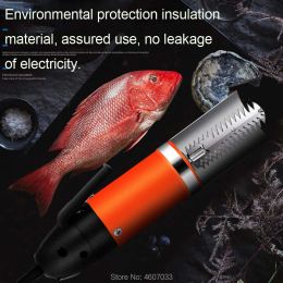 Processors Portable Electric Fish Scaler Fish Scale Scraper Easy Fish Stripper Scale Remover Cleaning Tool Waterproof