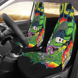 Car Seat Covers The Rat Fink Cover Custom Printing Universal Front Protector Accessories Cushion Set