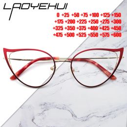 Lenses Anti Blue Light Glasses Frame Women Prescription Optical Cat Eye Glasses Women's Eyewear Eyeglasses Frames Reading Glasses 2023