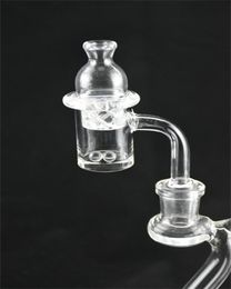 Spinner cap With Hole On Top Quartz Thermal Banger Nails Frosted Polished Joint Enail Retail delivery9528635