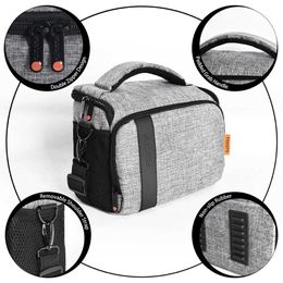 Camera bag accessories Waterproof Nylon Shoulder Camera Bag Video Camera Bag For Lens Pouch Bag Canon Nikon B500 P900 D90 D750 D7000