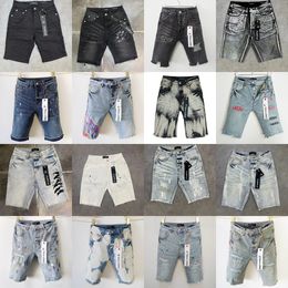 Brand Shorts Denim Mens Jeans Casual Style Cotton Blend Fabric Wash Vintage Street Fashionable Hip Hop Hole Designer Ksubi Shorts1