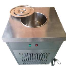 Makers Commercial Stainless Steel Snowflake Cheese Ice Maker Machine 1.8kw Turkish Ice Cream Ball Smoothie Machine