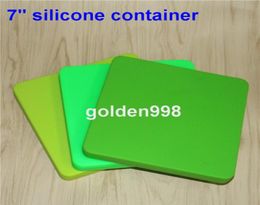 silicone jars boxes dab wax large waxmate square container food grade silicon dry herb dabber box tool oil rigs5506891