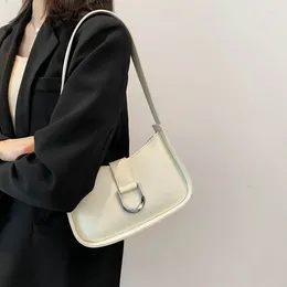 Shoulder Bags Bag Women's Summer 2024 Fashion Simple With Online Celebrity Texture PU Slung Small Square