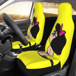 Car Seat Covers Mafalda Cover Custom Printing Universal Front Protector Accessories Cushion Set