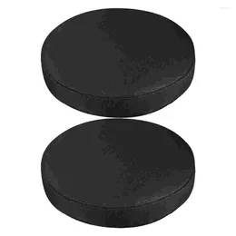 Chair Covers 2 Pcs Couch Protector Stool Cover Stretchy Round Protective Cushion Seat Miss