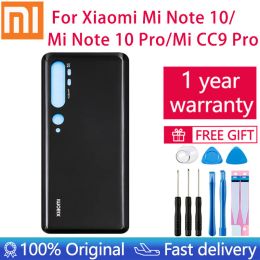 Frames for Xiaomi Mi Note 10 Mi Note 10 Pro Battery Back Cover 3d Glass Panel Rear Door Mi Cc9 Pro Note10 Glass Housing Case Replace