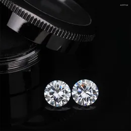 Loose Diamonds High Grade Very Excellent Cut Round 4mm Great Fire Stone Moissanite Diamond For Jewelry Making 5pcs A Lot