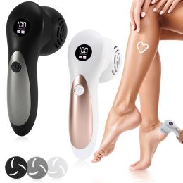 Files Electric Foot Callus Remover Kit Rechargeable Callous Removers Portable Foot File for Dead Hard Cracked Dry Skin Pedicure Tools