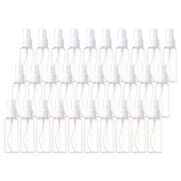 Bottles 50 Pieces 50ml Spray Bottles Plastic Empty Refillable Atomiser Transparent Travel Bottle