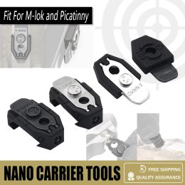 Accessories Tactical Multitasker NANO Tool with NANO Carrier Fit For Mlok and Picatinny