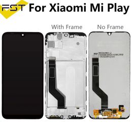 Screens 5.84 inches LCD For Xiaomi Mi Play LCD Display Touch Screen Digitizer Assembly For Xiaomi mi play LCD With Frame Screen Parts