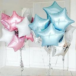 Party Decoration 5pcs 18inch Five-pointed Foil Star Balloons Wedding Decorations Globos Babyshower Birthday Kids Children's Toy