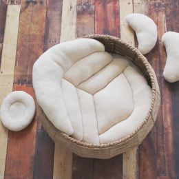 Pillows Newborn Photography Pillow Assisst Props Studio Basket Baby Posing Nest Pad Photo Shoot Infant Assistant