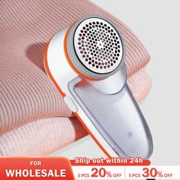 Shavers KM241 Wool Ball Tnimmer Epilator Easy To Carry And Clean Three Knife Net Electric Lint Remover Clothes Shaver