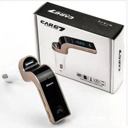 Wireless Bluetooth MP3 FM Transmitter Modulator Car Charger Kit with Hands Free Calling and USB Car Charger ZZ