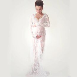 Dresses Maternity photography props maxi Maternity gown lace Maternity Dress Fancy shooting photo summer pregnant DS39