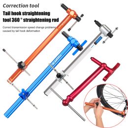 Tools TOOPRE MTB Bike Derailleur Hanger 360Degree Rotation Alignment Gauge Correction Tail Hook Professional Bicycle Repair Tools