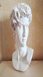 David Head Portraits Bust Mini Gypsum Statue Michelangelo Buonarroti Home Decoration Resin ArtCraft Sketch Practice9949183