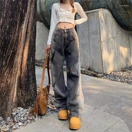 Women's Jeans Design Hip Hop Ripped Stacked Sweat Pants Plus Size Men's Skinny Vintage Washed Trousers Denim For Men