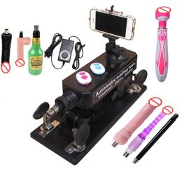 New Upgrade Affordable Sex Machine Set and Women Automatic Masturbation Love Robot Machine 06 Stroke Distance Sex Toys7655960