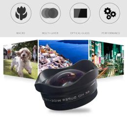 Philtres HD Camera Lens 2 Functions Mobile Phone Lens 0.45X Wide Angle Len & 15X Macro Universal for all smartphone Accessories