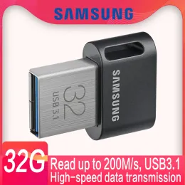 Drives SAMSUNG USB 3.1 AB Original USB Flash Drive 32GB 64GB Pendrive Mini Disk Flash Drive 128GB 256GB FIT Pen Drive Storage Device