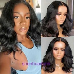 New Jersey Wigs Pitman Wig Boutique Fashionable large wave medium long hair curly wig front lace headband