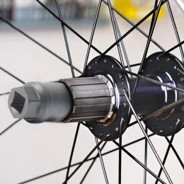 Tools Bicycle Flower Drum Tower Base Cog Remover Tool Sleeve Steel 4mm Mtb Bike Hub Freewheel Socket Wrench Remover Ring Gear Sleeves