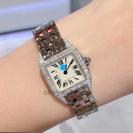 Dials Working Automatic Watches carter Leopard Watch Womens Sandoz W25064Z5 with English movement new