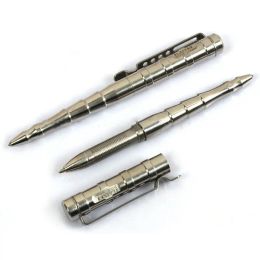 Adapters LAIX B009 Army Tactical Pen Self Defence Pen for Military Police Weapon Aeronautical Aluminium Glass Breaker Survival EDC Tool
