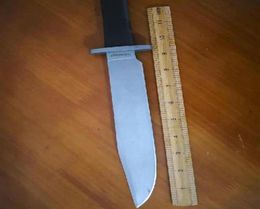 Nutchez 16CB Trail master Sanmai Laredo Tactical Survival Bowie Hunting Laredo Rambo Camping Hiking Outdoor Combat Knif231t9626849