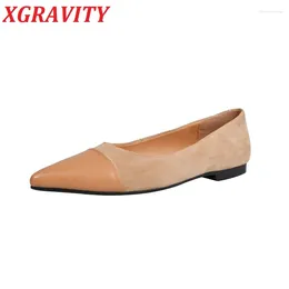Casual Shoes C355 Top QualitY Plus Big Size Women Flat Pointed Toe Fashion Slip On Ladies Elegant Footwear For Girls