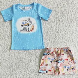 Clothing Sets Fashion Toddler Boys Cute Summer Baby Boy Clothes Set Western Style Wholesale Kids Children Outfits