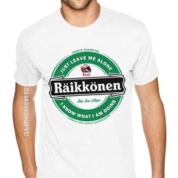 Men's T-Shirts Kimi Raikkonen Photo T Shirt Small Size For Men Women Custom Oversized Anime Tshirt Men Ts Japan Style T240425