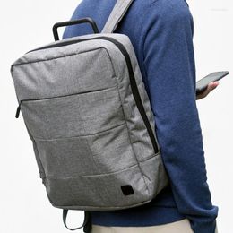 Backpack Waterproof And Antifouling Simple Business Computer Bag Student Notebook For Traveling